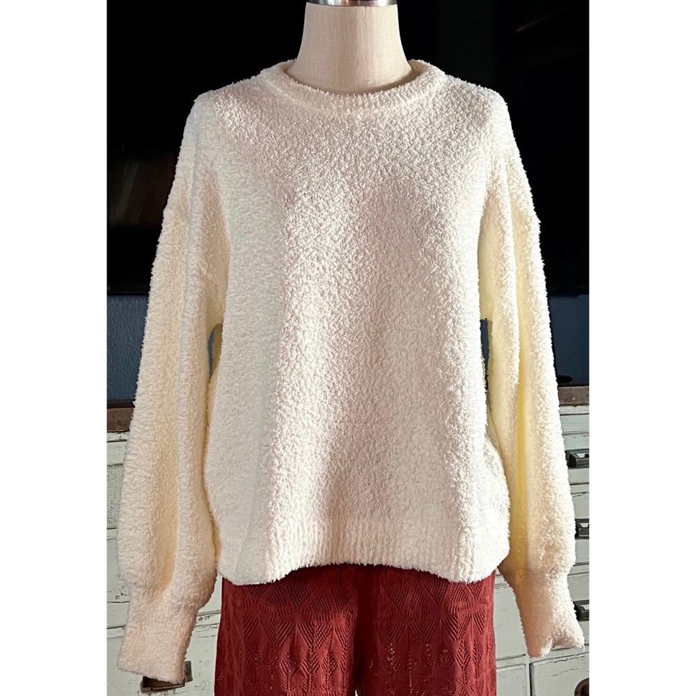 Anthropologie Sanctuary Fuzzy Sweater L